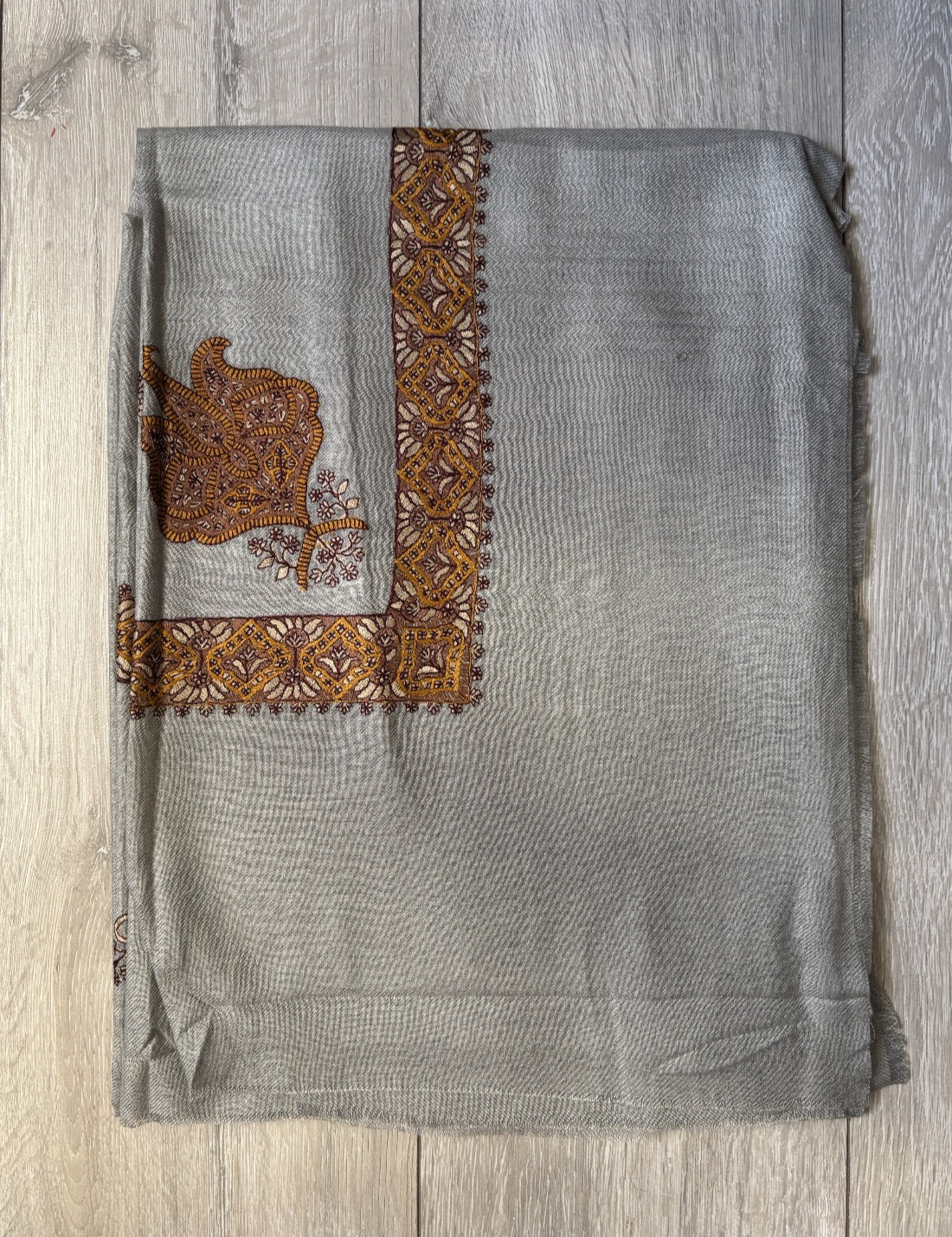Dark Grey Yemeni Shemagh - Premium Wool